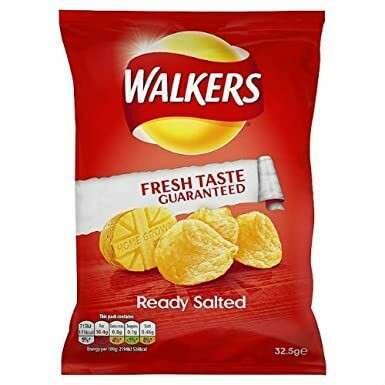 32x34.5g WALKERS READY SALTED CRISPS