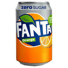FANTA ORANGE ZERO - 24X330ml