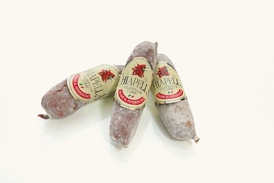 SALAME AL PEPERONCINO (CHILLI) - 250gr SALAME AL PEPERONCINO (CHILLI) - 250gr
