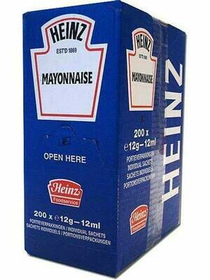 HEINZ MAYONNAISE SACHETS - 200x10gr