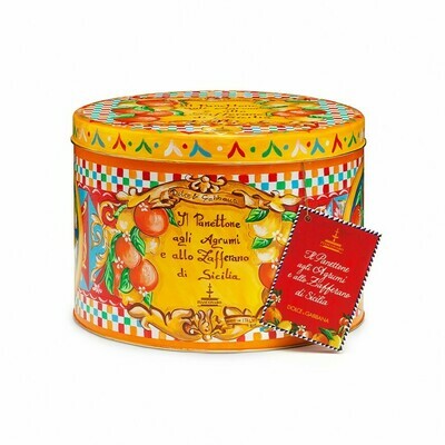PANETTONE AGRUMI & ZAFFERANO + GIFT BAG - Dolce & Gabbana 1kg PANETTONE AGRUMI & ZAFFERANO + GIFT BAG - Dolce & Gabbana 1kg