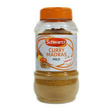 SCHWARTZ MADRAS MILD CURRY POWDER - 400gr