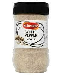 SCHWARTZ GROUND WHITE PEPPER - 425gr