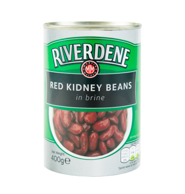 RED KIDNEY BEANS - Riverdene 12x418g RED KIDNEY BEANS - Riverdene 12x418g