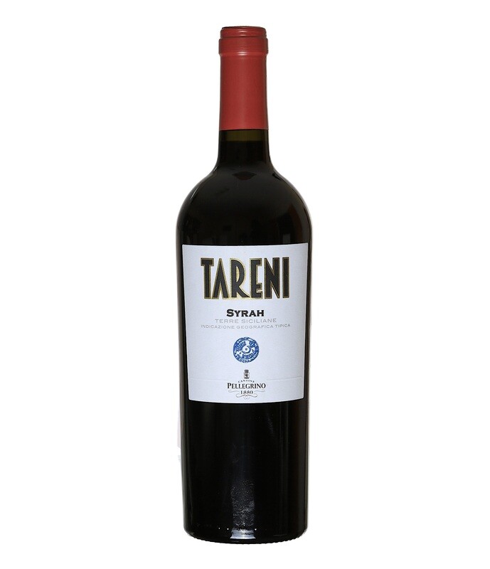 TARENI SYRAH IGT Terre Siciliane, Cantine Pellegrino - 0,75L ABV 14% TARENI SYRAH IGT Terre Siciliane, Cantine Pellegrino - 0,75L ABV 14%