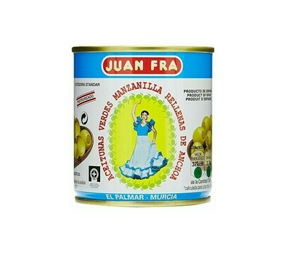 SPANISH OLIVES STUFFED WITH ANCHOVIES - 126gr SPANISH OLIVES STUFFED WITH ANCHOVIES - 126gr