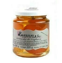 380gr MOSTARDA DI FRUTTA - Barbieri & co. 380gr MOSTARDA DI FRUTTA - Barbieri & co.