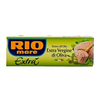 RIO MARE TUNA IN EXTRA VIRGIN OLIVE OIL - 3x80gr RIO MARE TUNA IN EXTRA VIRGIN OLIVE OIL - 3x80gr