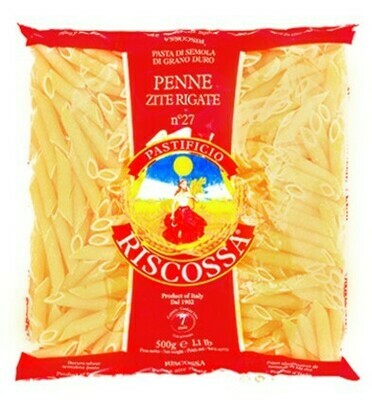 RISCOSSA PENNE ZITE RIGATE - 500gr RISCOSSA PENNE ZITE RIGATE - 500gr