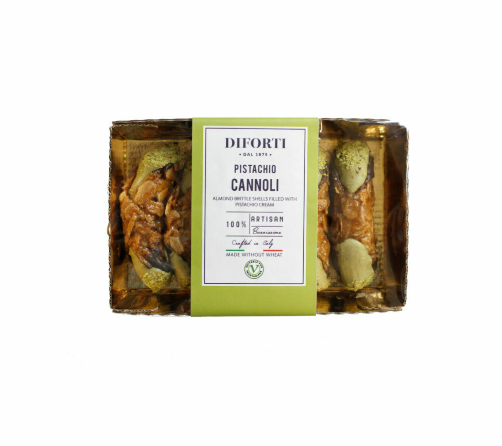 CANNOLI WHEAT FREE (pistachio) -Diforti  200gr