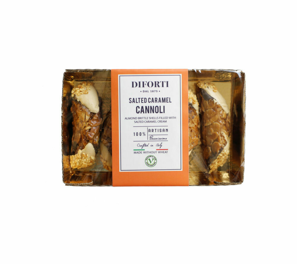 SALTED CARAMEL CANNOLI WHEAT FREE - Diforti 200gr