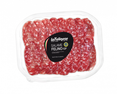 SLICED SALAME FELINO I.G.P - 80gr SLICED SALAME FELINO I.G.P - 80gr