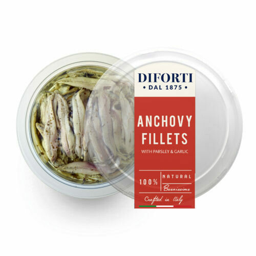 MARINATED ANCHOVY FILLETS - 245gr