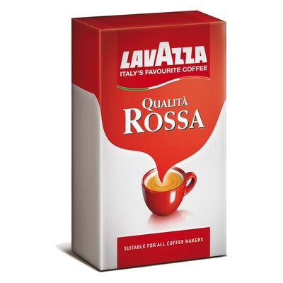 LAVAZZA QUALITA ROSSA GROUND COFFEE - 500gr