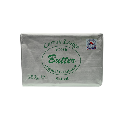 CARRON LODGE SALTED BUTTER - 250gr CARRON LODGE SALTED BUTTER - 250gr