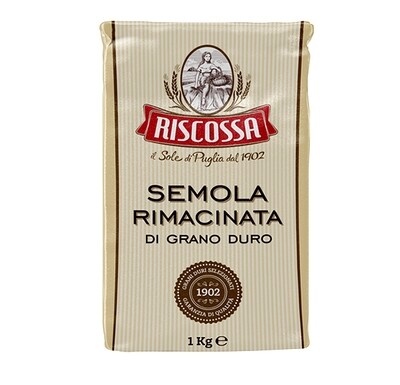 RISCOSSA SEMOLA RIMACINATA - 1kg RISCOSSA SEMOLA RIMACINATA - 1kg