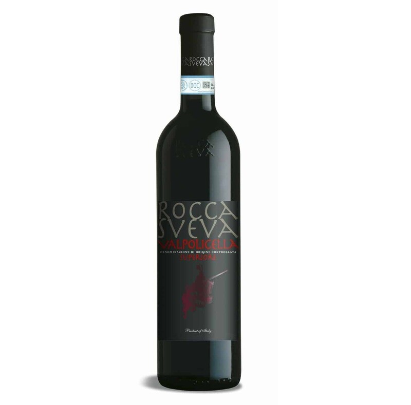 Valpolicella Superiore DOC Rocca Sveva, Cantina di Soave ABV 12.5% Valpolicella Superiore DOC Rocca Sveva, Cantina di Soave ABV 12.5%