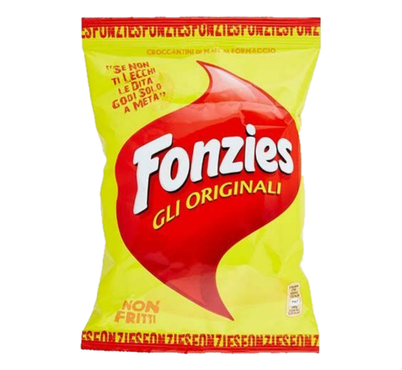FONZIES ORIGINAL CRISPS - 9x23.5gr
