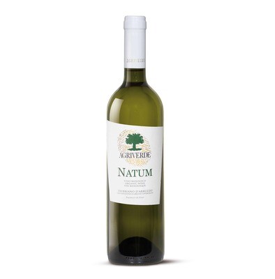 Trebbiano DOC Natum (Organic Vegan), Agriverde - 0,75L ABV 13% Trebbiano DOC Natum (Organic Vegan), Agriverde - 0,75L ABV 13%