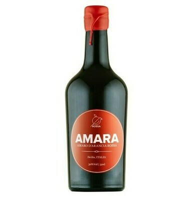 AMARA AMARO D`ARANCIA ROSSA Spirit ABV 30%, Sicilia - 0,75L