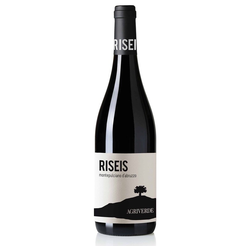 Montepulciano D' Abruzzo DOC Riseis (Organic), Agriverde - 0,75L ABV 13.5% Montepulciano D' Abruzzo DOC Riseis (Organic), Agriverde - 0,75L ABV 13.5%