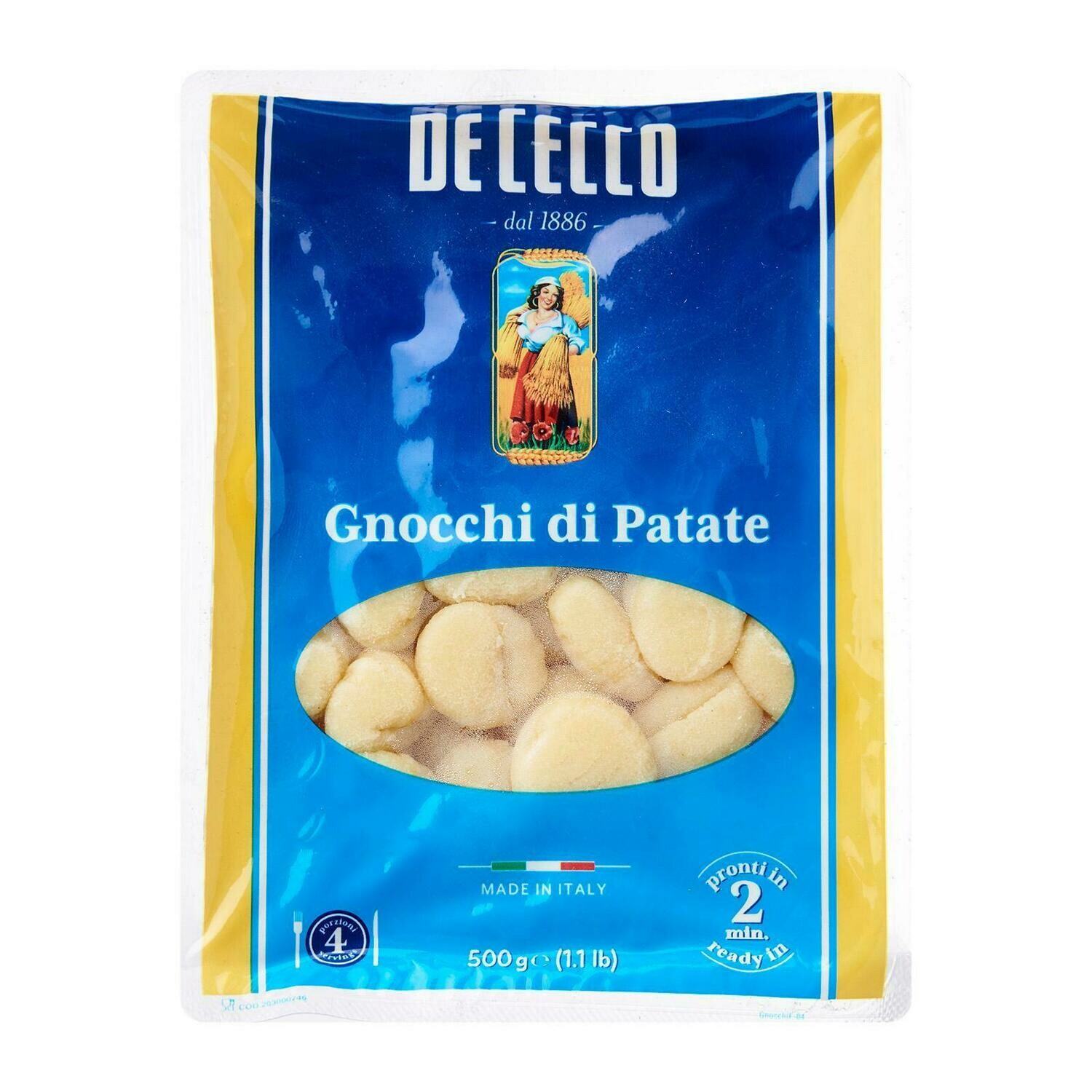 DE CECCO GNOCCHI DI PATATE - 500gr