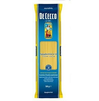 DE CECCO SPAGHETTINI No.11 - 500gr