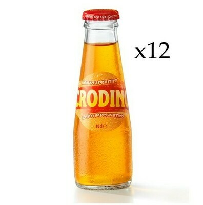CRODINO ITALIAN APERITIF BITTER 12x10cl CRODINO ITALIAN APERITIF BITTER 12x10cl