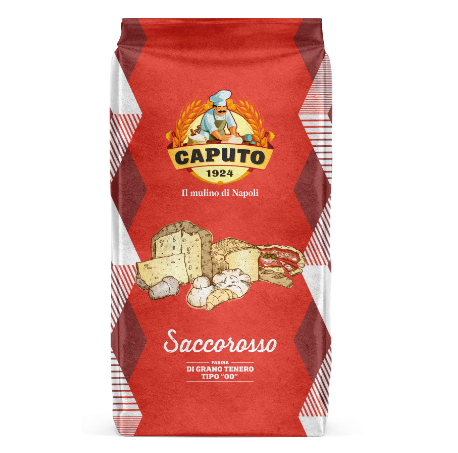 CAPUTO SACCOROSSO &quot;00&quot; FARINA (RED) FLOUR - 15kg