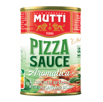 MUTTI PIZZA SAUCE AROMATICA - 6x400gr MUTTI PIZZA SAUCE AROMATICA - 6x400gr