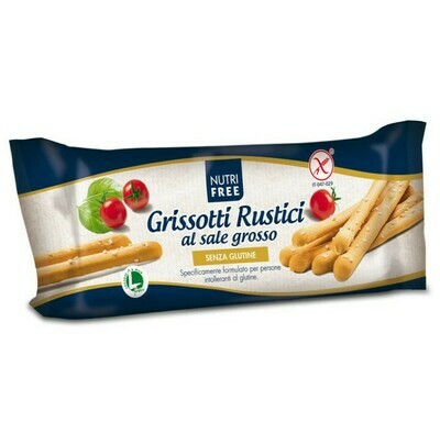 GRISSOTTI RUSTICI AL SALE GROSSO (Grissini with salt) - 100gr GRISSOTTI RUSTICI AL SALE GROSSO (Grissini with salt) - 100gr