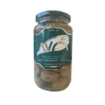 FANTASY APPETIZER IN SUNFLOWER OIL - 550gr FANTASY APPETIZER IN SUNFLOWER OIL - 550gr