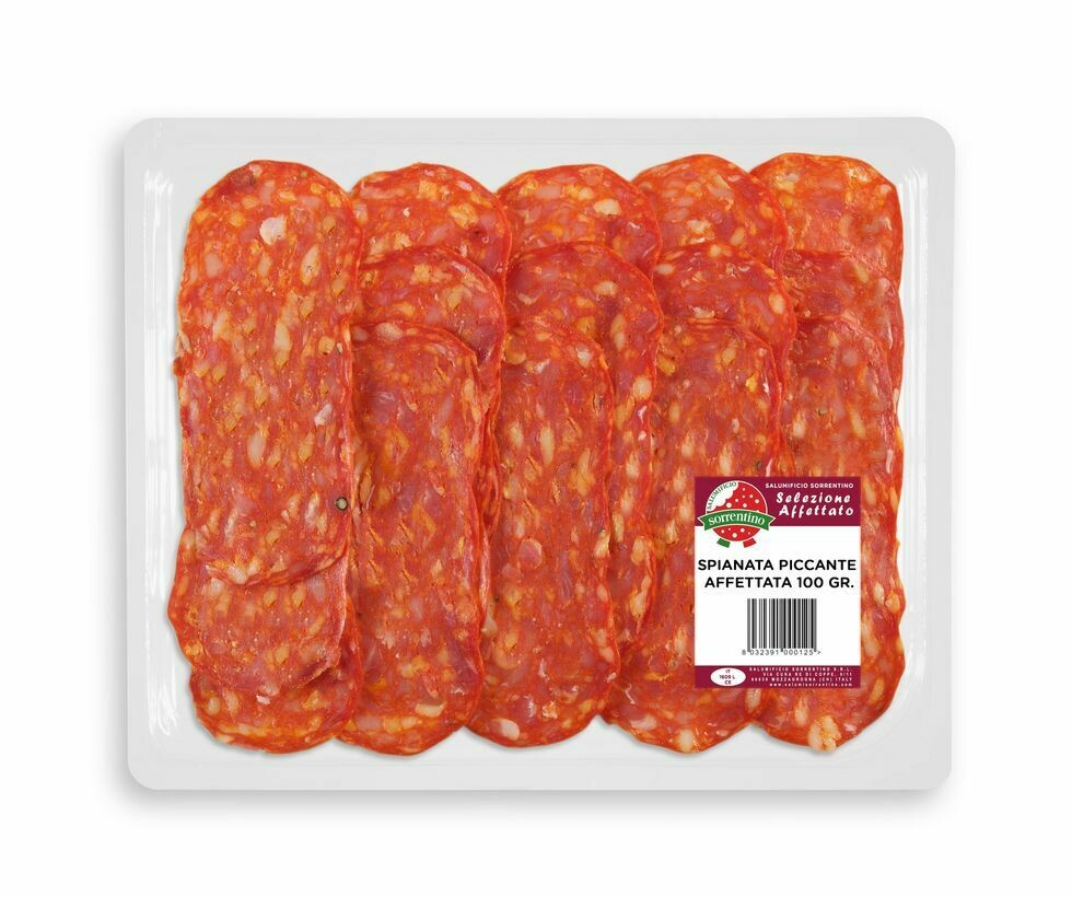 SLICED SPIANATA PICCANTE - 100gr