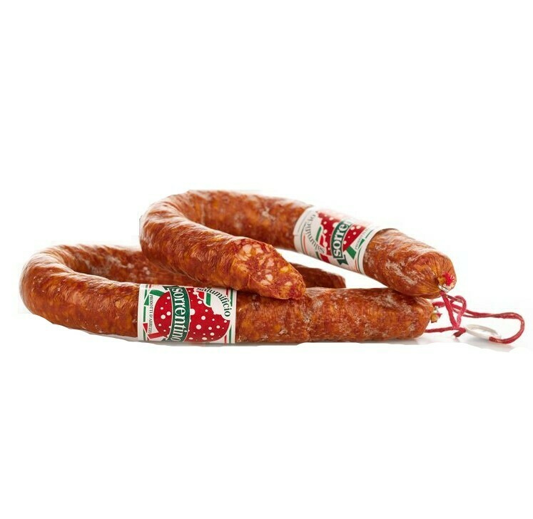 SALSICCIA CURVA PICCANTE STAGIONATA - 250gr (avg)