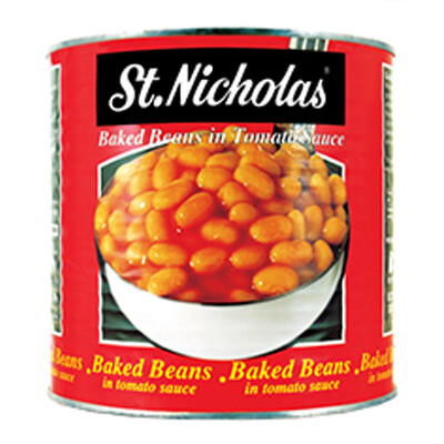 ST NICHOLAS BAKED BEANS - 6x3kg