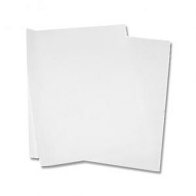 1/2 CUT BLEACHED GREASEPROOF PAPER - 375mm x 500mm
