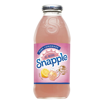 SNAPPLE PINK LEMONADE - 12x500ml SNAPPLE PINK LEMONADE - 12x500ml