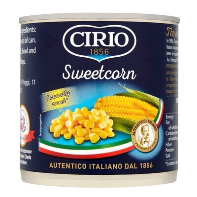 CIRIO SWEETCORN - 6x2.1kg