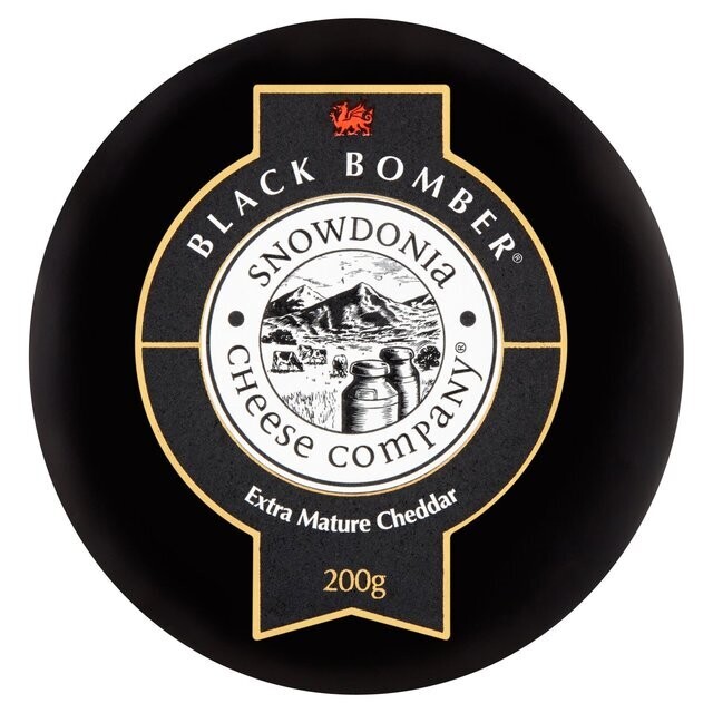 SNOWDONIA BLACK BOMBER MATURE CHEDDAR - 200gr