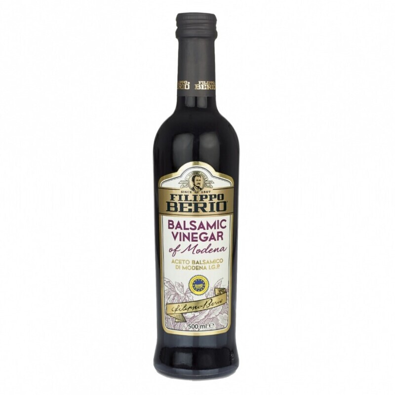 BALSAMIC VINEGAR DI MODENA GLASS BOTTLE FILIPPO BERIO - 500ml