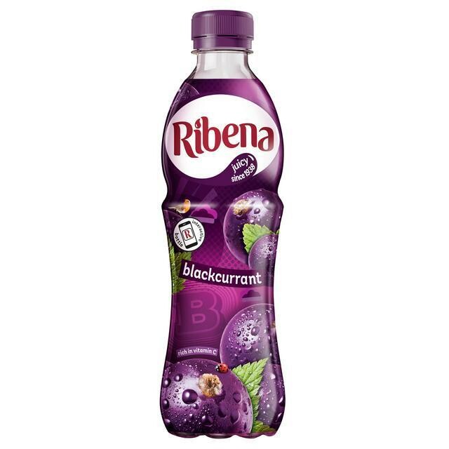 RIBENA BLACKCURRENT - 12x500ml