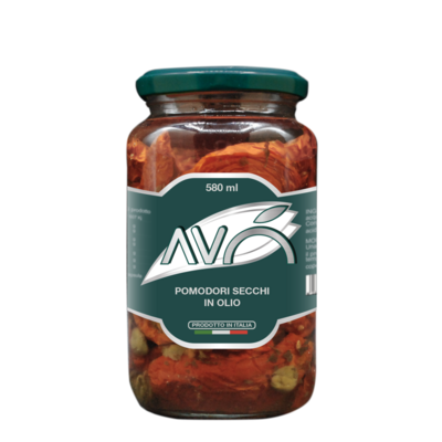 SUNDRIED TOMATOES IN SUNFLOWER OIL - 580ml SUNDRIED TOMATOES IN SUNFLOWER OIL - 580ml