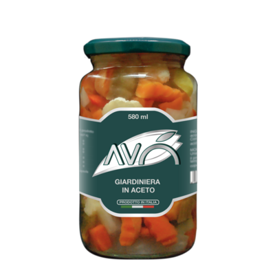 GIARDINIERA IN VINEGAR - 580ml GIARDINIERA IN VINEGAR - 580ml