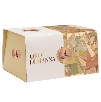 PANETTONE ORO DI MANNA GIFT BOX - Fiasconaro 1kg Manna Cream, Butter knife & gift bag included