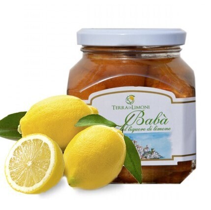 BABA&#39; AL LIMONE COSTA D&#39;AMALFI IGP ABV 12% - 680gr