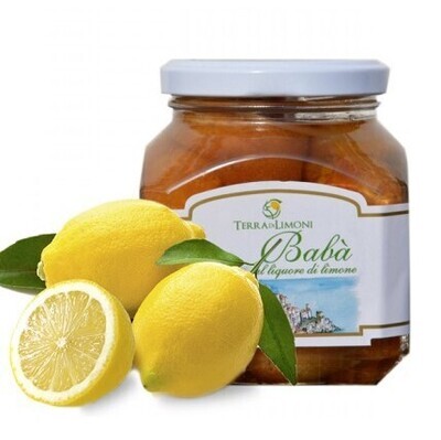BABA' AL LIMONE COSTA D'AMALFI IGP ABV 12% - 680gr BABA' AL LIMONE COSTA D'AMALFI IGP ABV 12% - 680gr