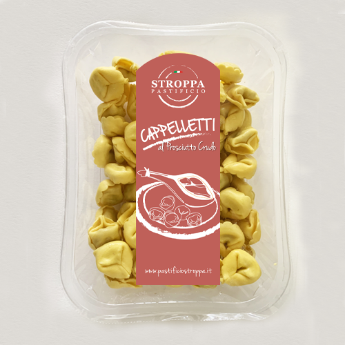 CAPPELLETTI AL PROSCIUTTO Pastificio Stroppa - 250gr