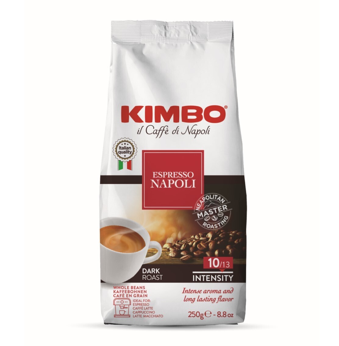 KIMBO ESPRESSO NAPOLI BEANS - 250gr