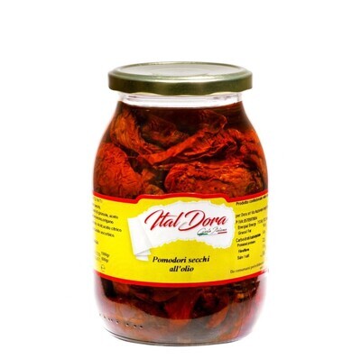 ITAL DORA SUNDRIED TOMATOES IN SUNFLOWER OIL - 314gr ITAL DORA SUNDRIED TOMATOES IN SUNFLOWER OIL - 314gr