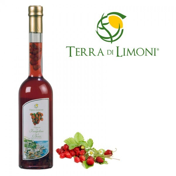 LIQUORE DI FRAGOLINE DI BOSCO COSTA D&#39;AMALFI IGP - 0,50L (ABV) 30%